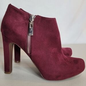 Marc Fisher Faux Suede MFSeptember2 Ankle Bootie - Size 6.5